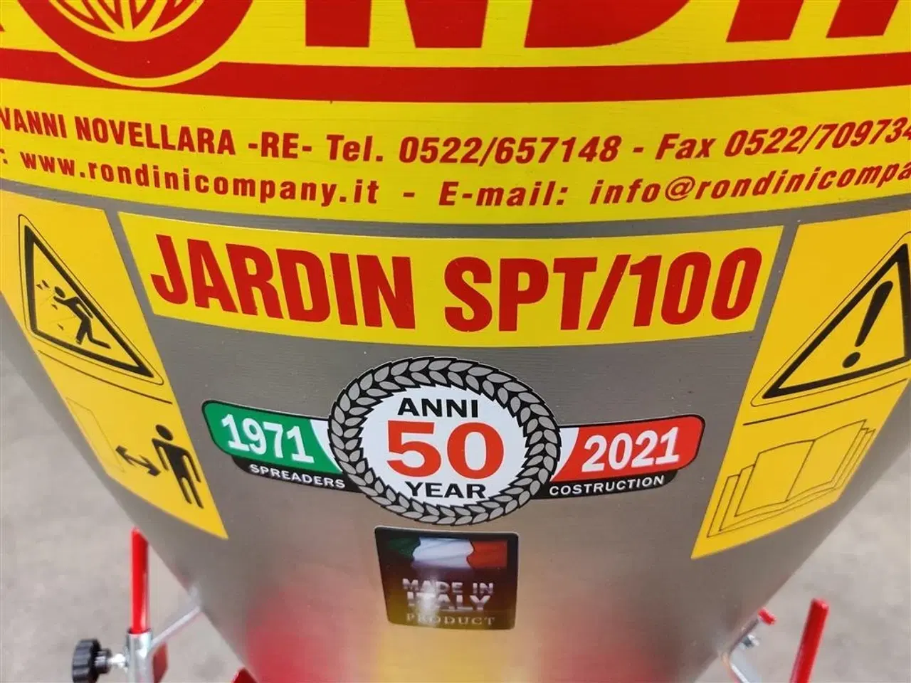 Billede 5 - Rondini SPT 100-salt-gødnings spreder