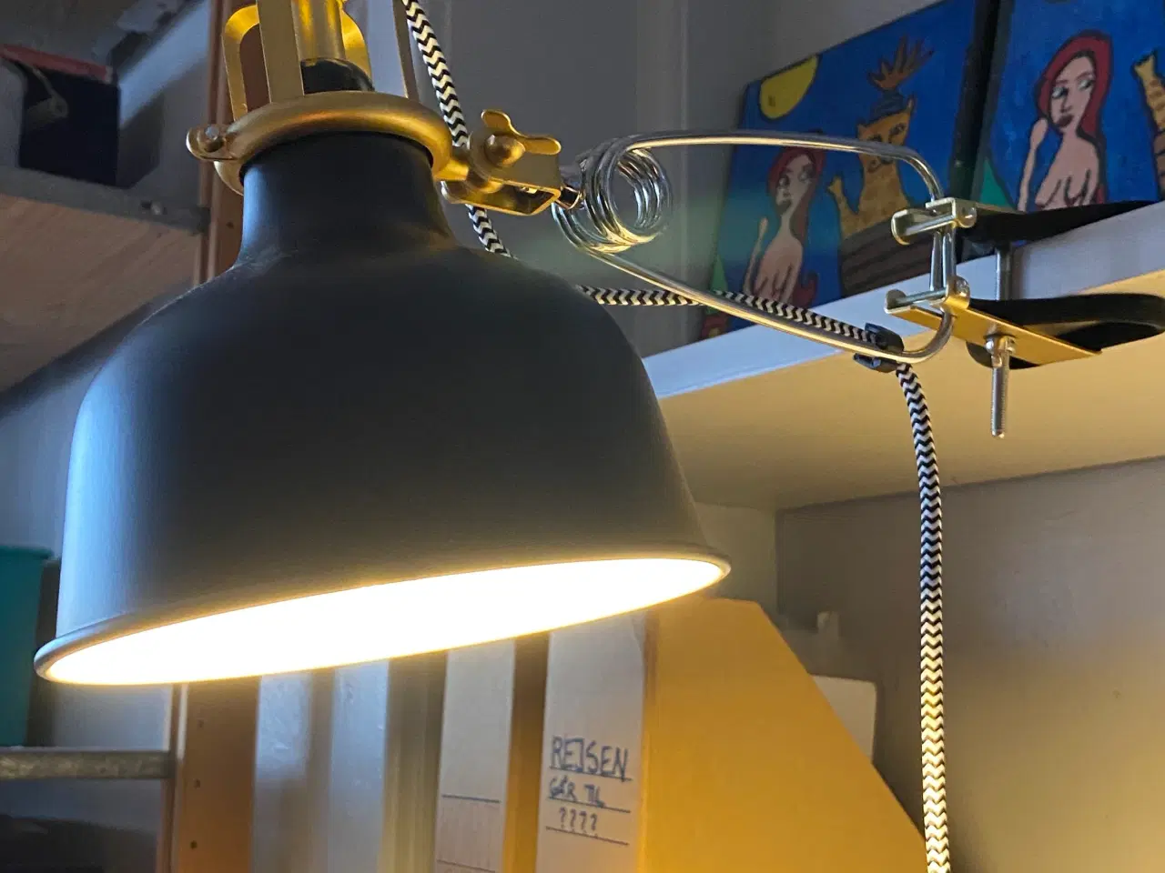 Billede 3 - Læse / senge lampe IKEA
