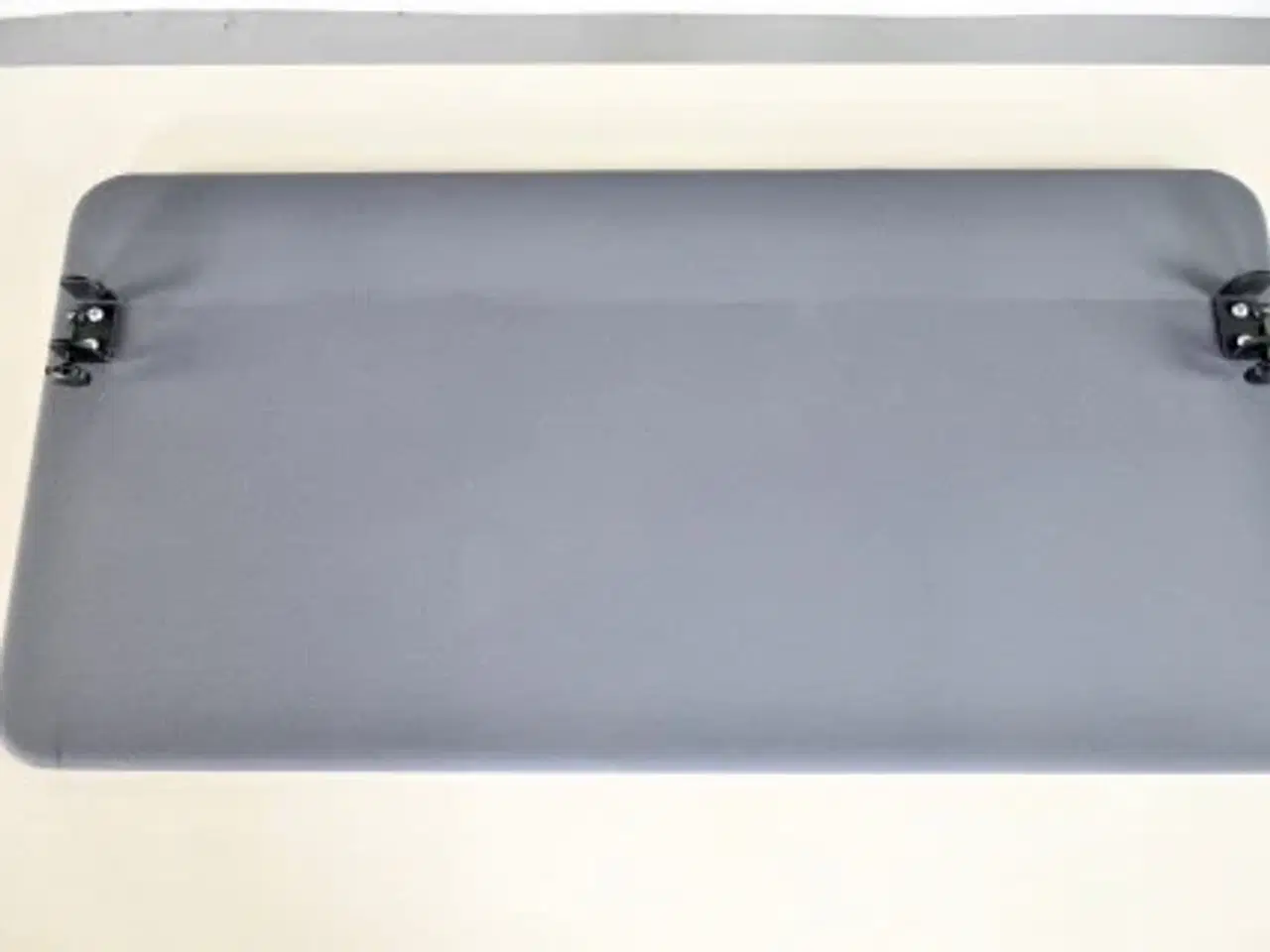Billede 5 - Abstracta bordskærm i grå, inkl. beslag.