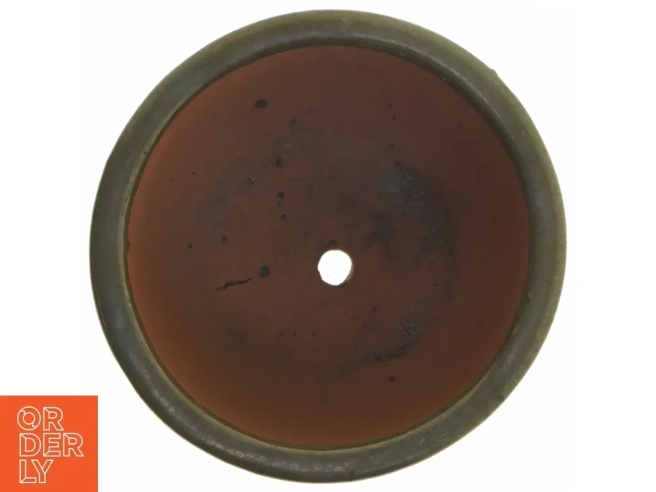 Billede 2 - Keramikpotte med afløbshul (str. Ø. 17,5 cm. længde. 16 cm)