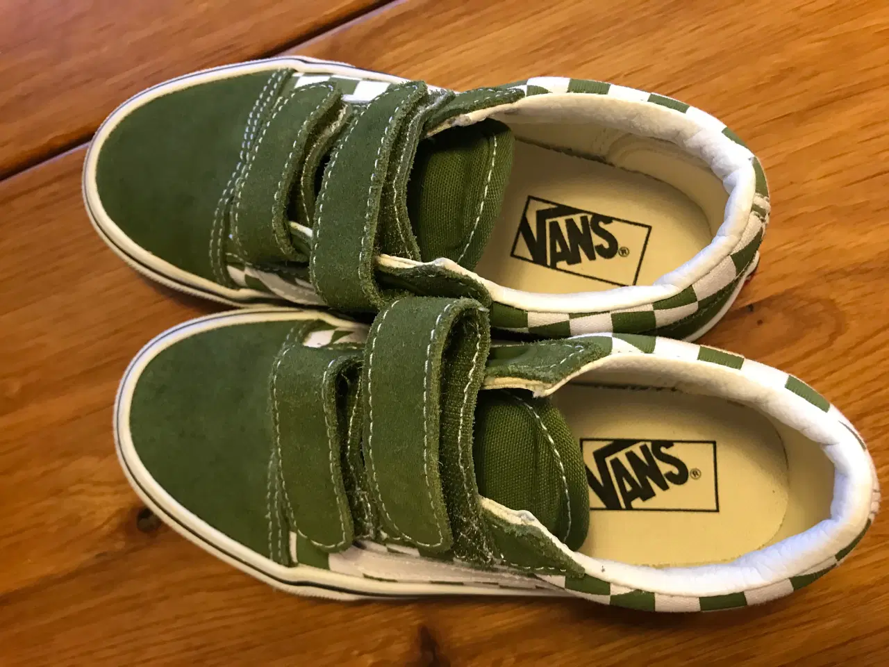 Billede 2 - Smarte olivengrønne Vans sneakers