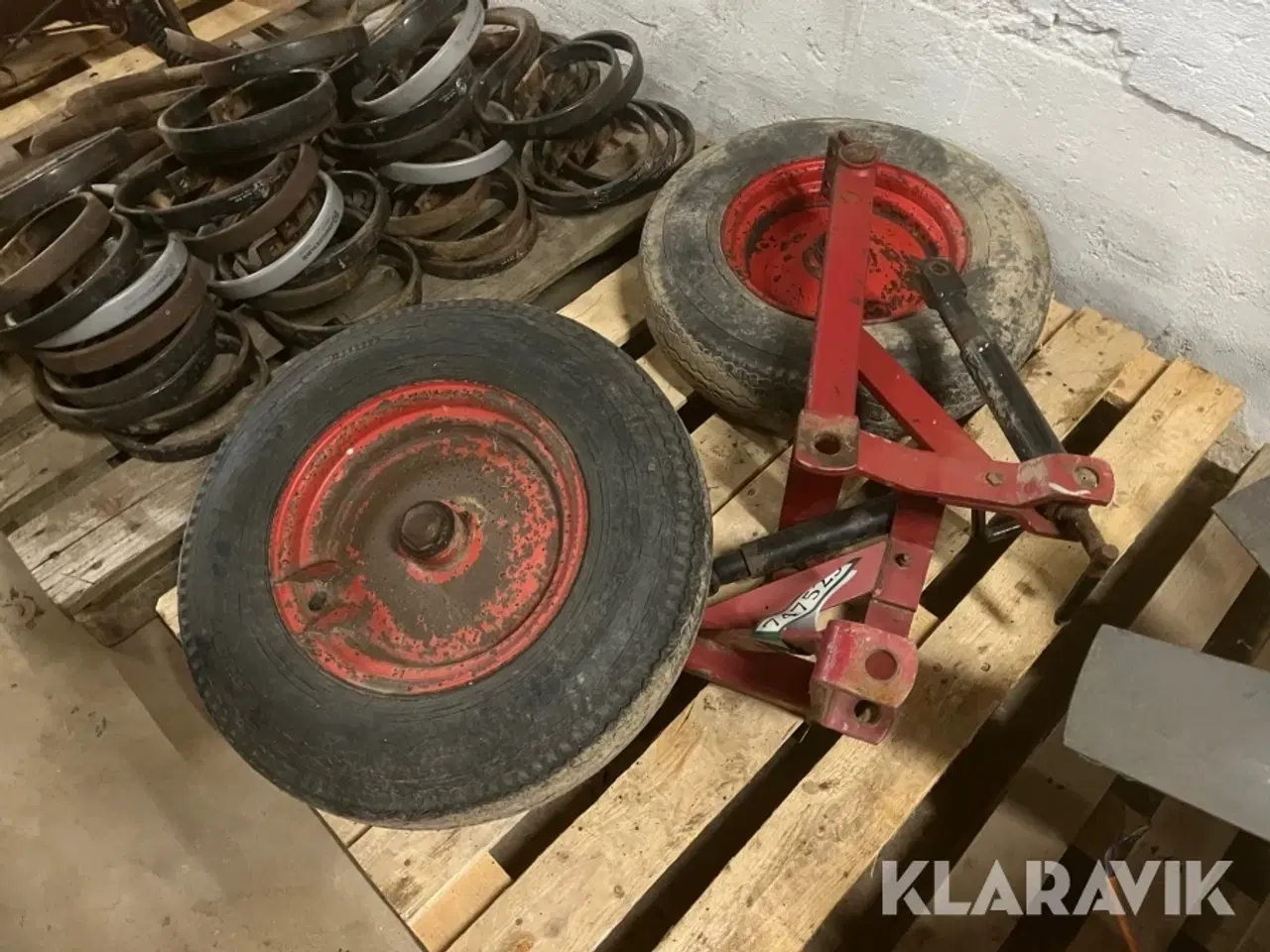 Billede 1 - Styrhjul til Såbedsharve Kongskilde 2 styk