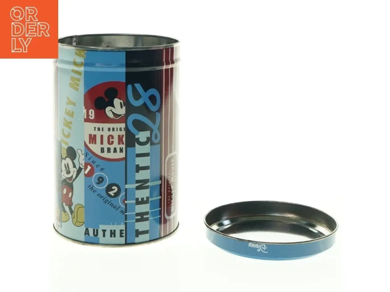 Billede 4 - Mickey Mouse dåse (str. Ø 11 x 17 cm)