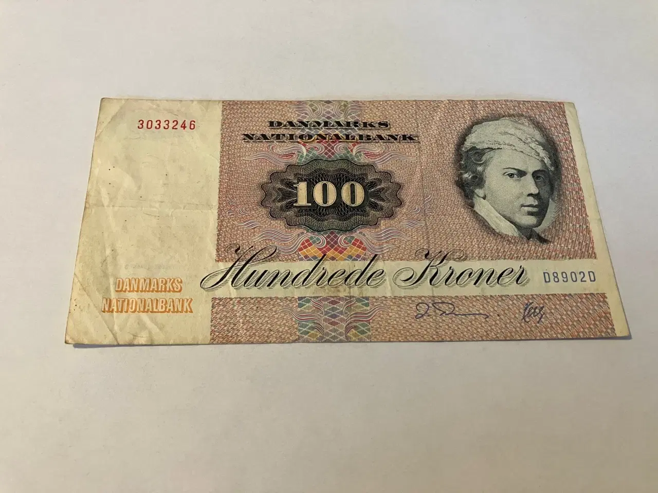 Billede 1 - 100 Kroner D8 1990