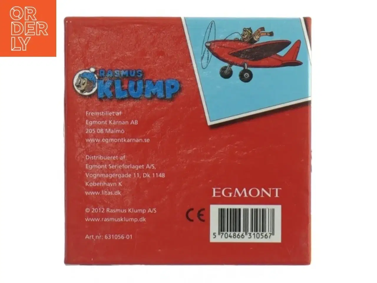 Billede 6 - Vintage børne-huskespil fra Rasmus Klump (str. 9 x 9 x 9 cm)