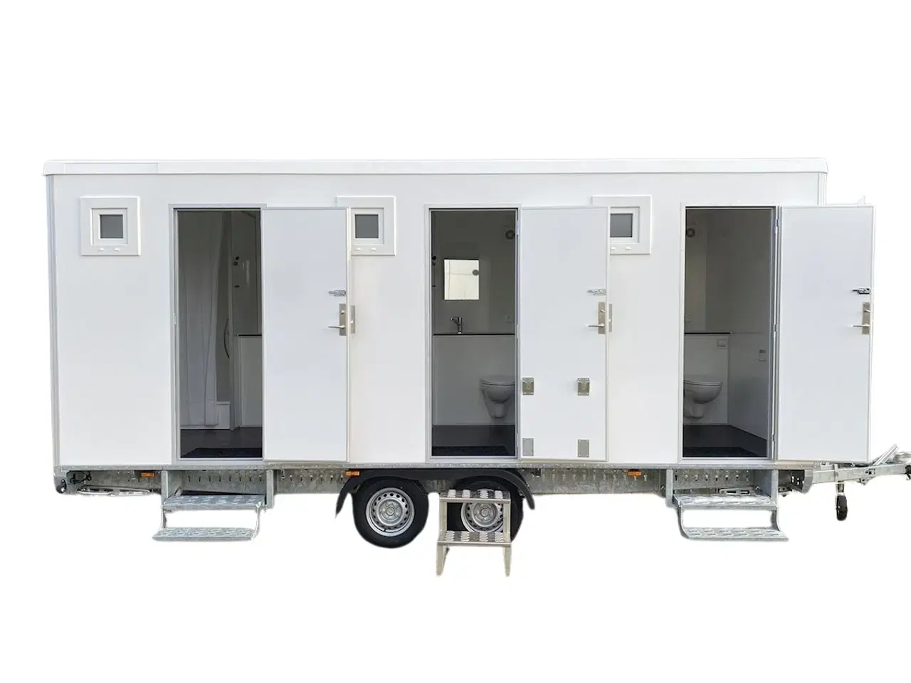 Billede 1 - Type 518: Toilet--badvogn med 3 separate rum