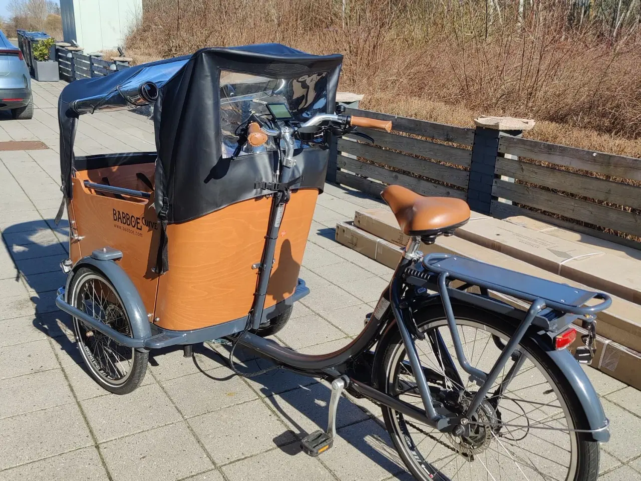 Billede 1 - Babboe E-Curve El Ladcykel - Masse udstyr