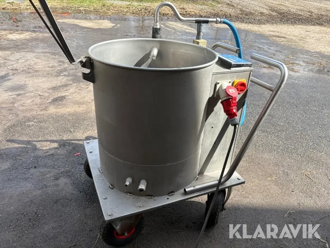 Billede 5 - Mælketaxa med udfodring Holm Og Laue 120 liter