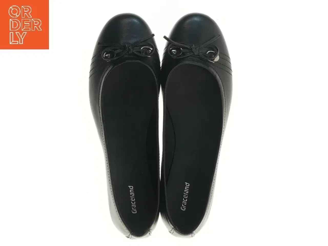 Billede 2 - Sort ballerina sko fra Graceland (str. 41 )