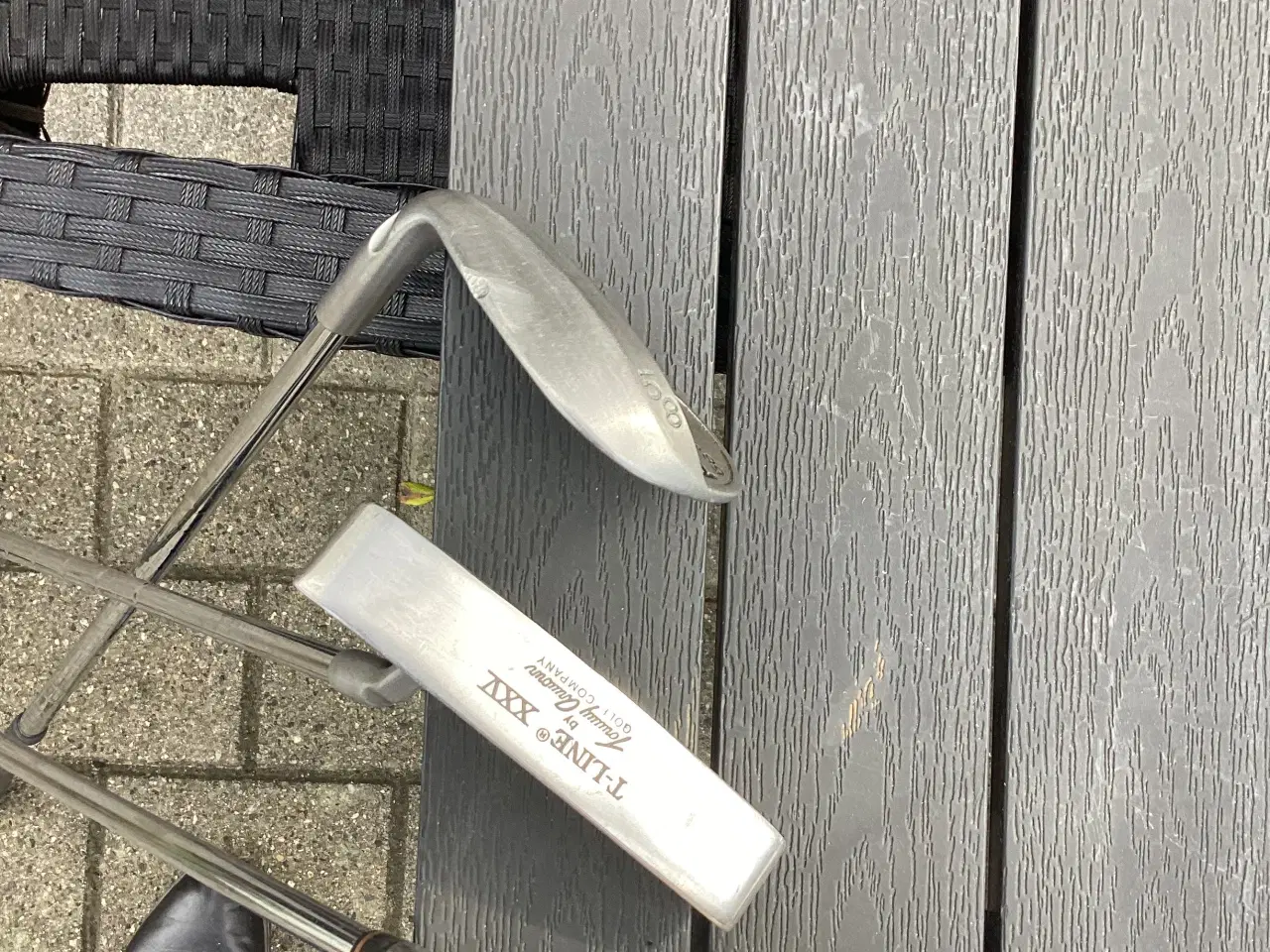 Billede 6 - Golferen  2 jern , Wedge, og Tommy Armourv putter.