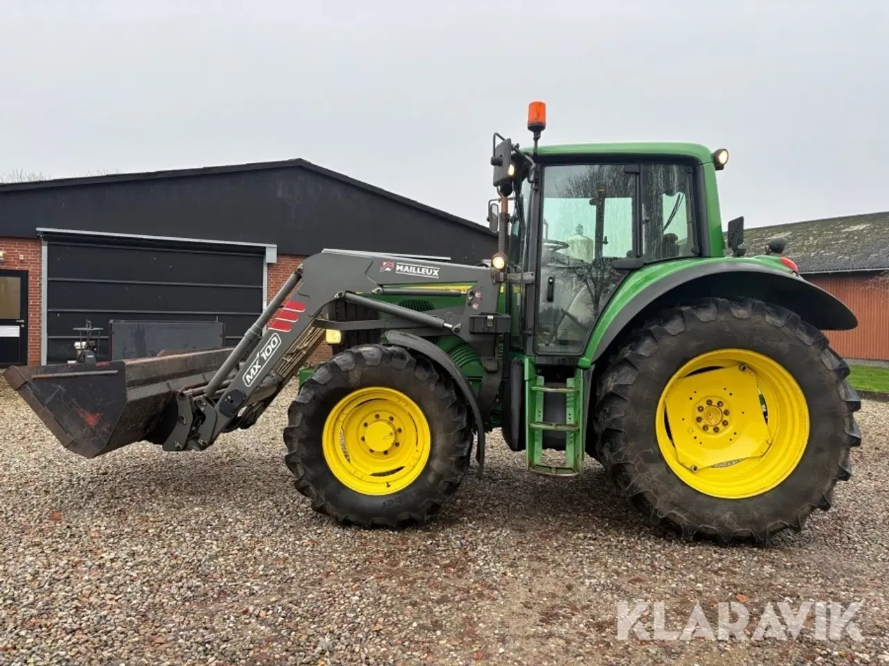 Billede 8 - Traktor John Deere 6230 - Med frontlæsser