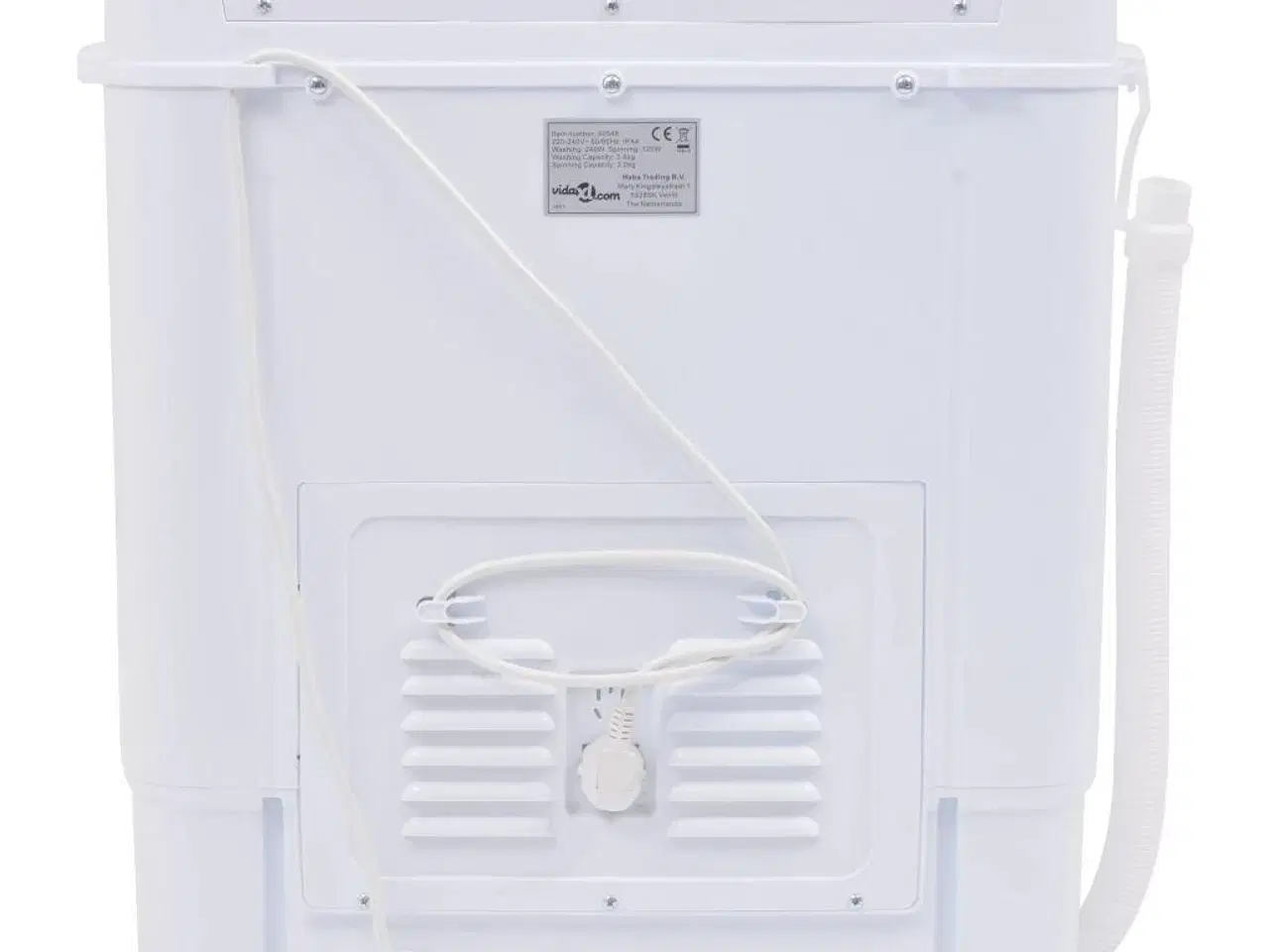 Billede 3 - Mini-vaskemaskine dobbelttromle 5,6 kg