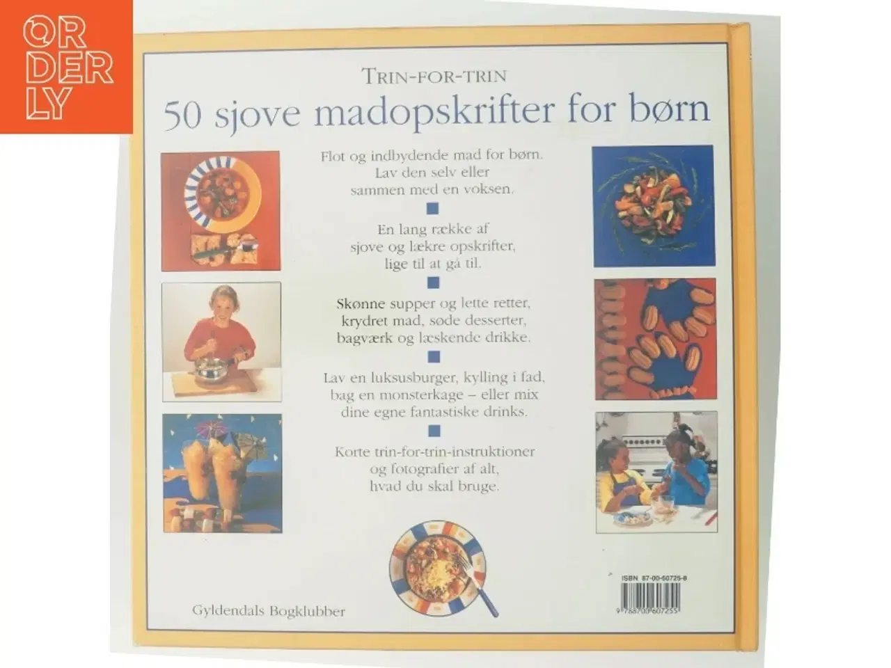 Billede 3 - 50 sjove madopskrifter for børn : trin-for-trin (Bog)