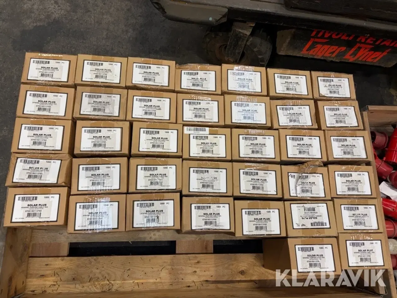 Billede 3 - Strips Solar Plus 3,6 x 142 mm sort nylon 37 kasser á 1000 styk samlet lot