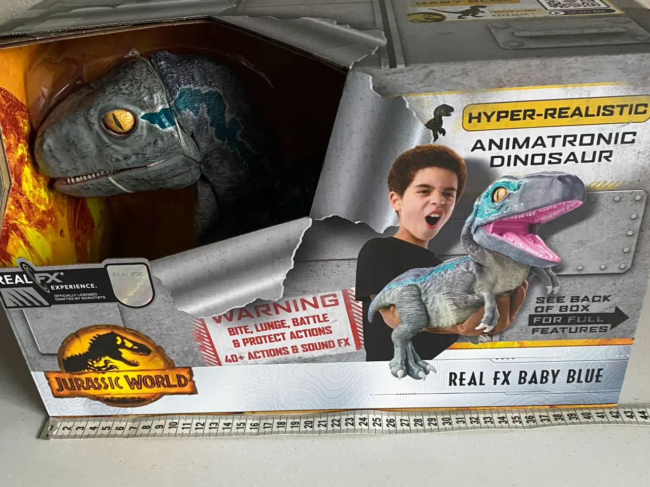 Billede 7 - Jurassic world real baby- blue
