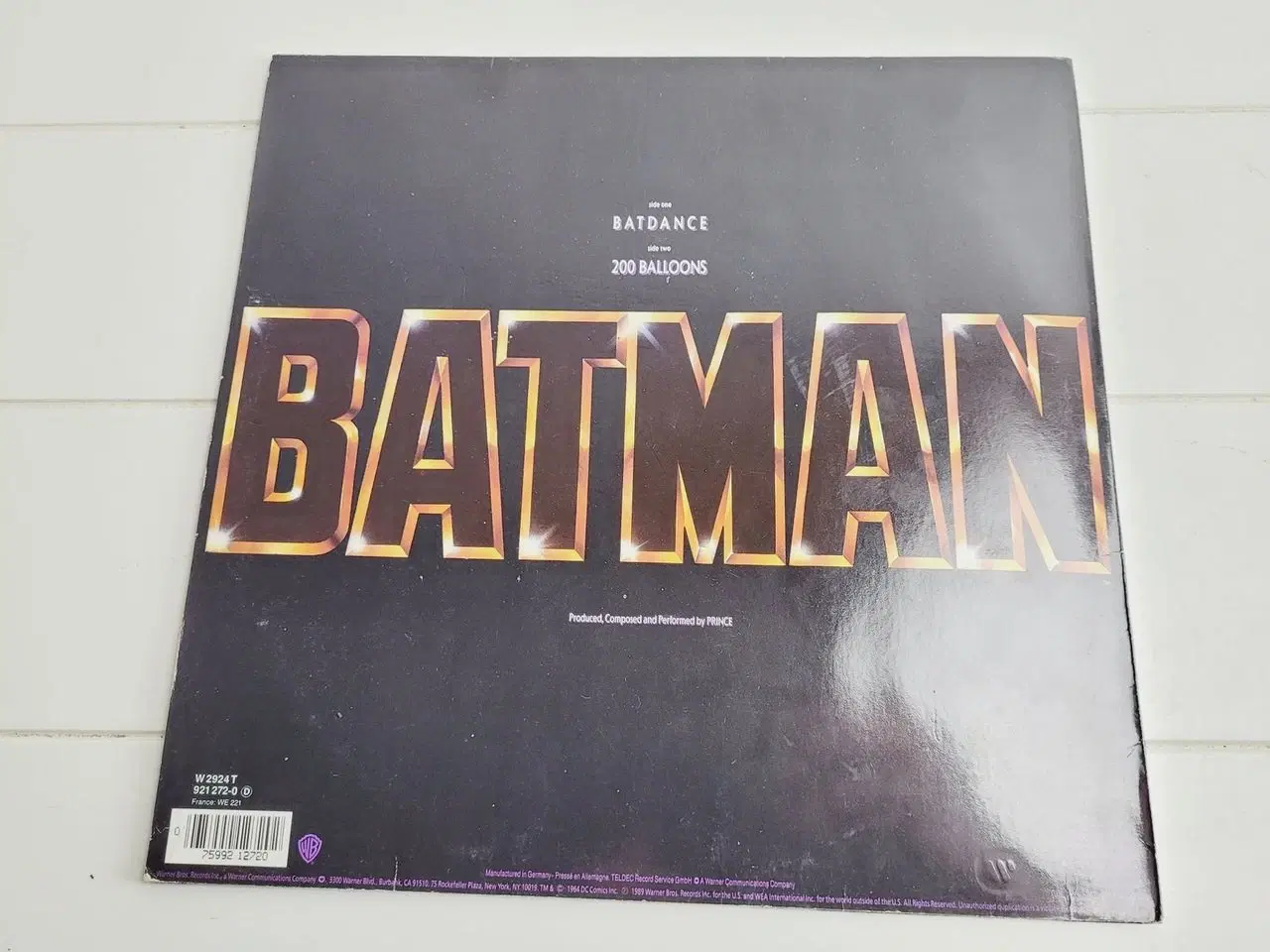 Billede 2 - 🦇 Vinyl / LP - Prince - "Batdance" Vinylsingle