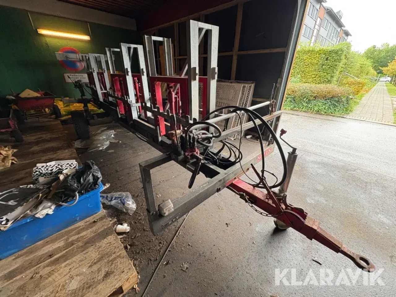 Billede 9 - Påhængsvogn Solus til skraldecontainere