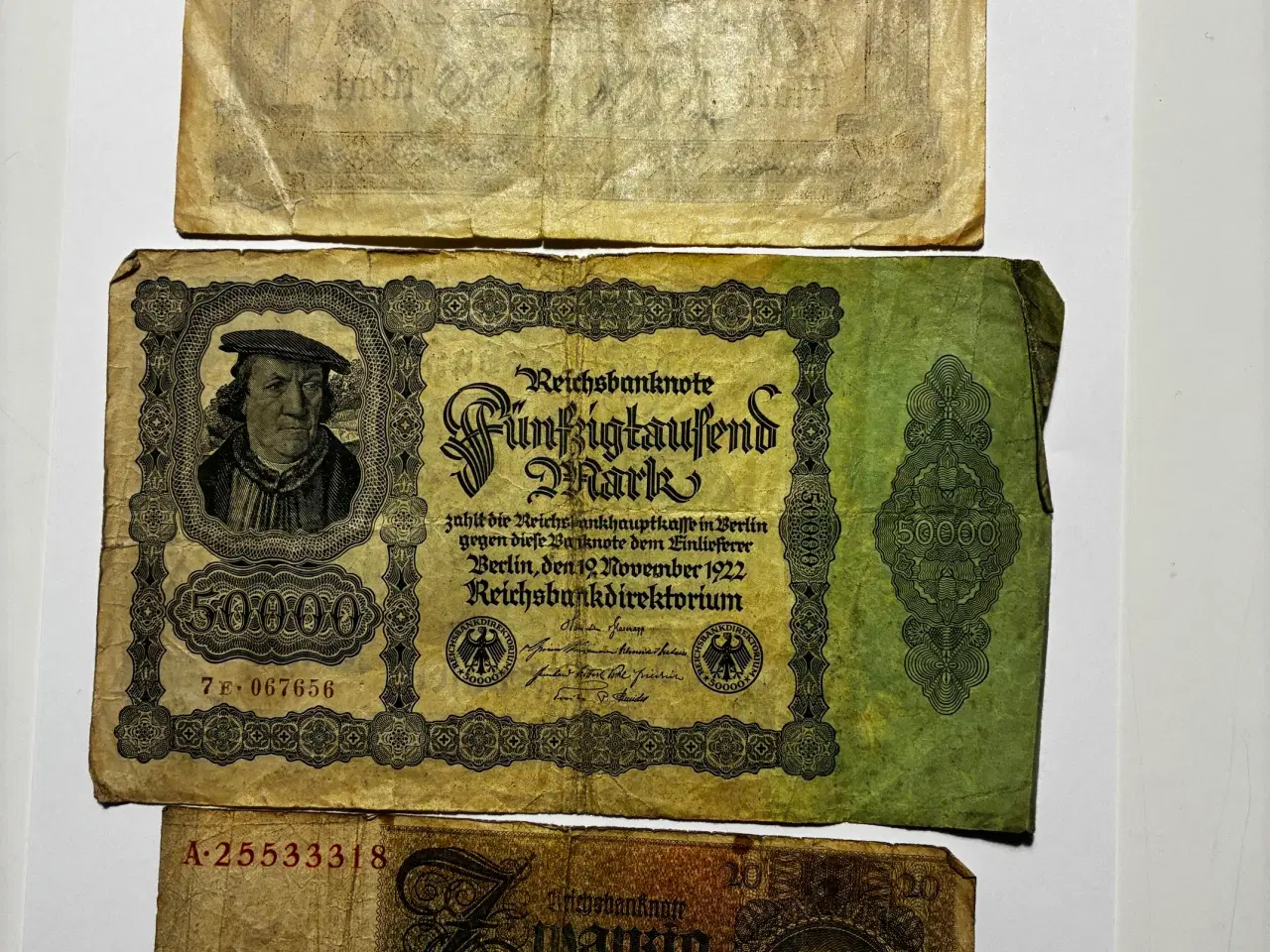 Billede 12 - 44 stk. tyske (nød)pengesedler