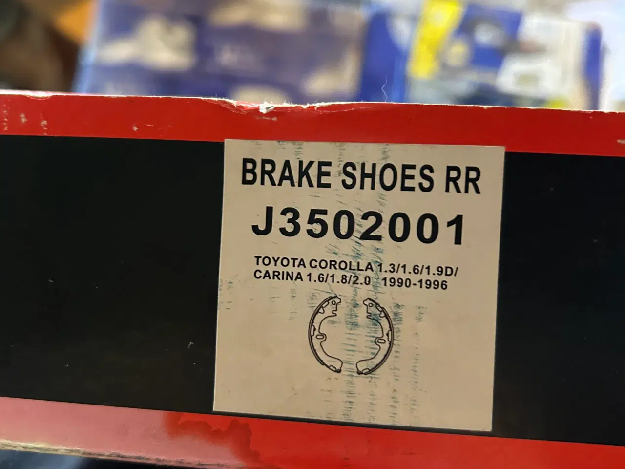 Billede 3 - Bremseklods til toyota corolla