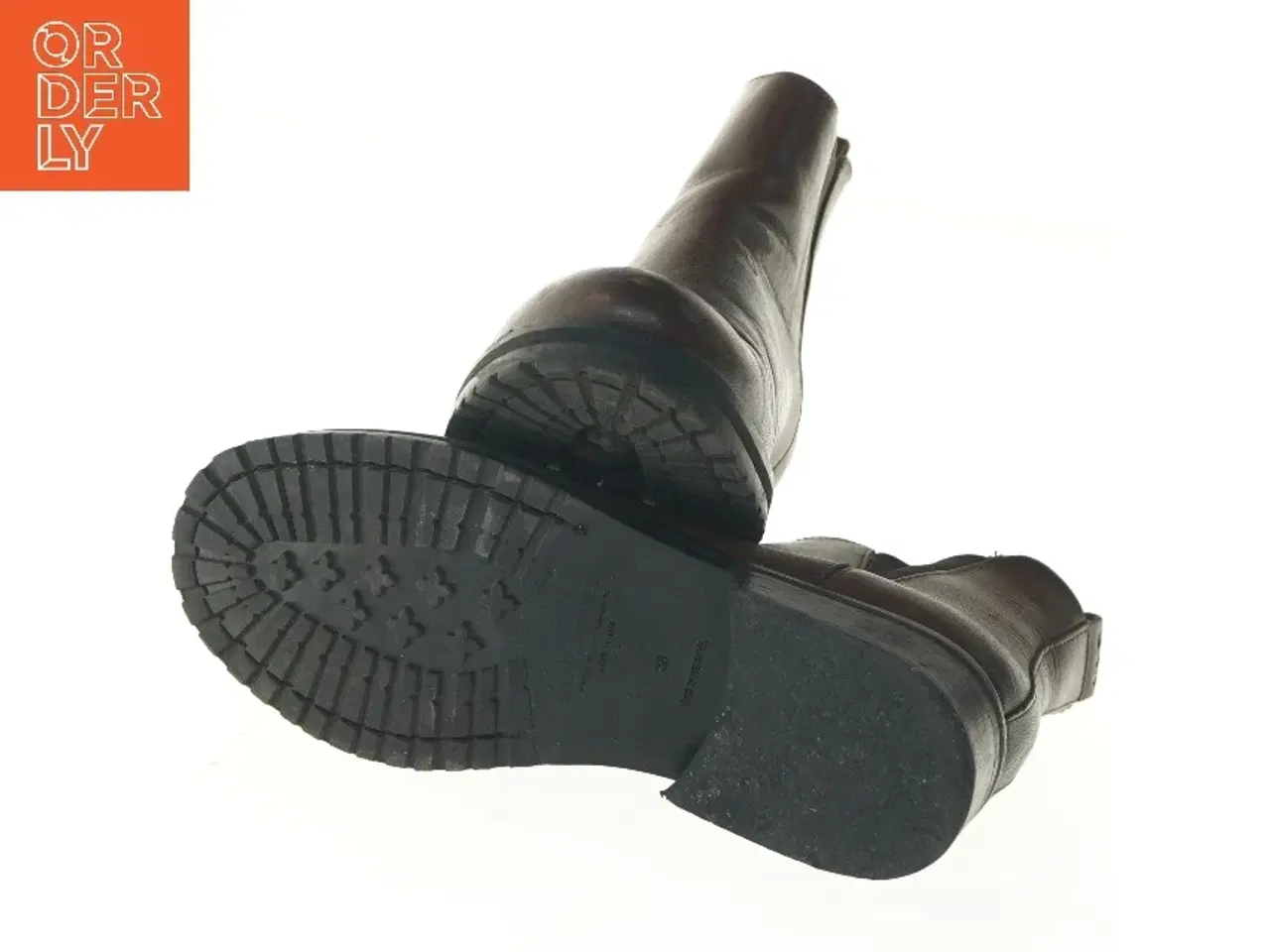 Billede 5 - Brune læderstøvler størrelse 38 fra Royal Republio (str. 38 )