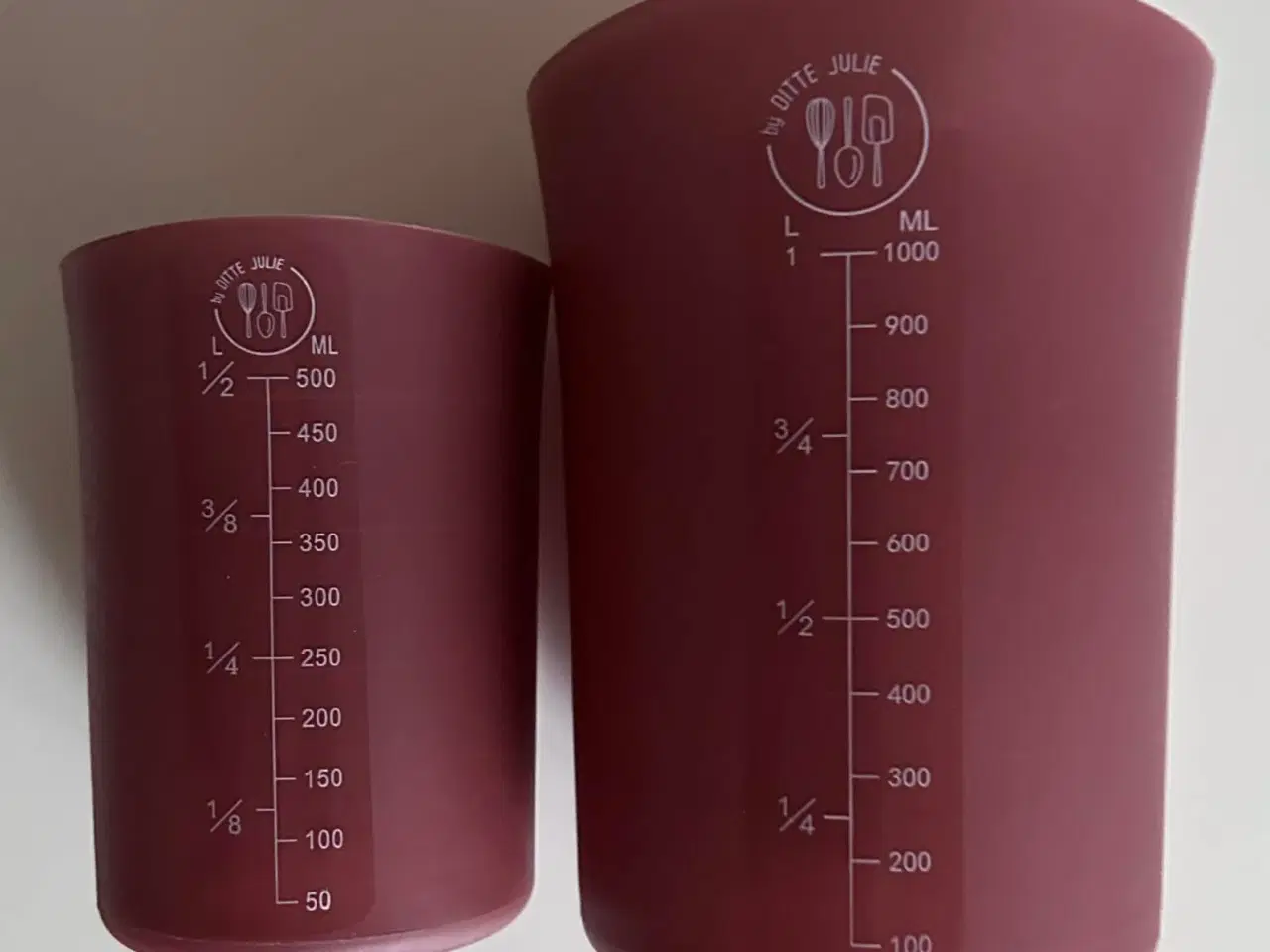 Billede 2 - By Ditte Julie målekandesæt 0,5 // 1 liter