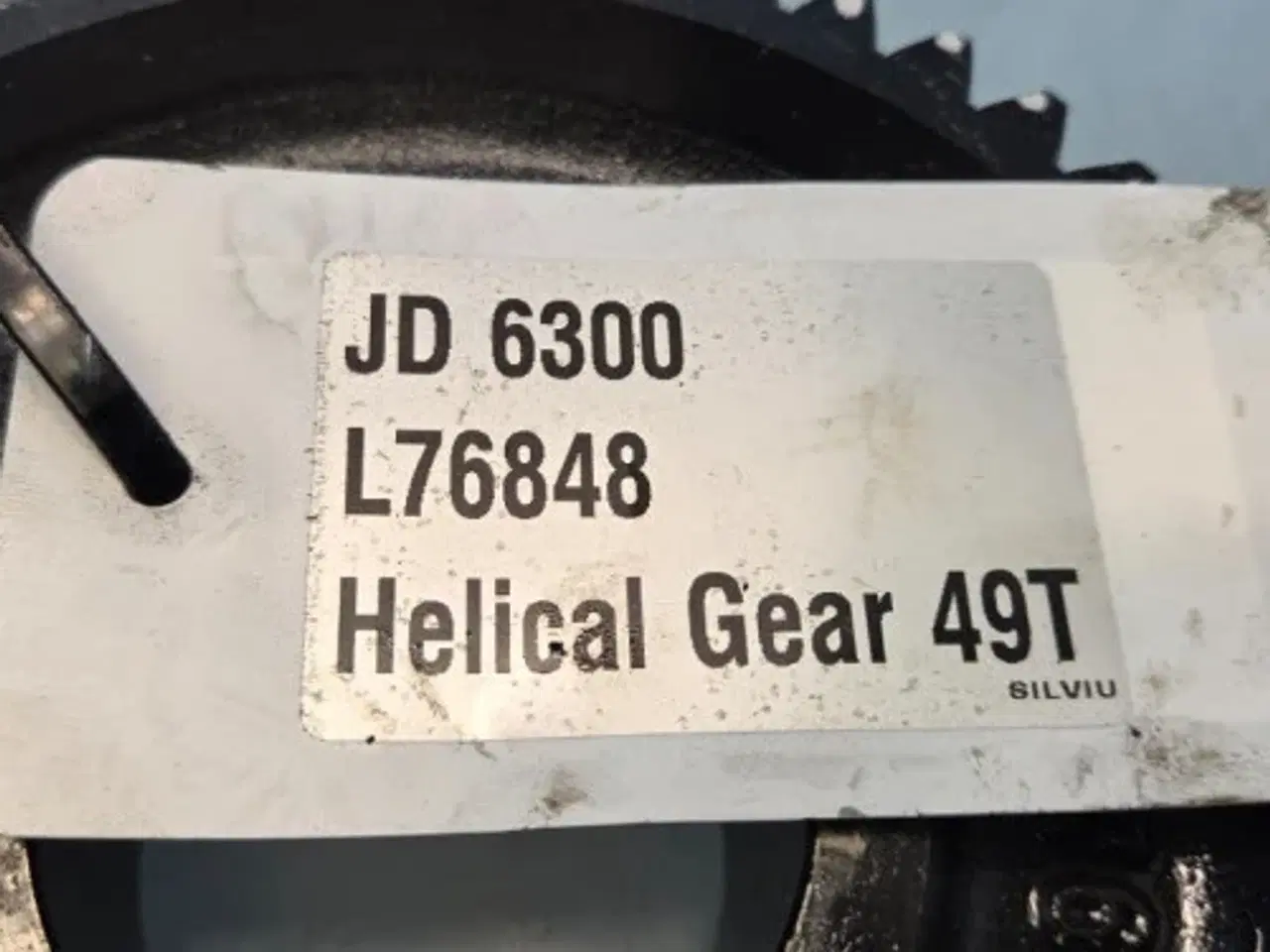 Billede 5 - John Deere 6300 Gearhjul L76848
