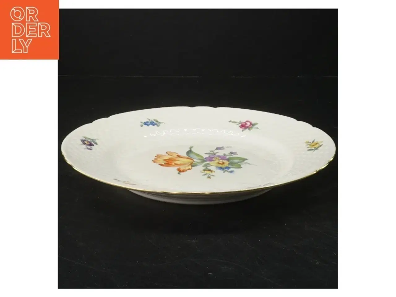 Billede 2 - B&G Saksisk blomst middagstallerken (str. Ø 24 cm)