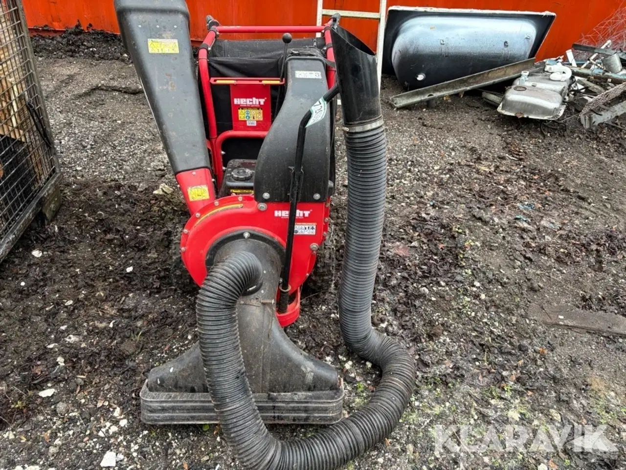 Billede 2 - Benzindrevet løvsuger / løvopsamler HECHT 8574