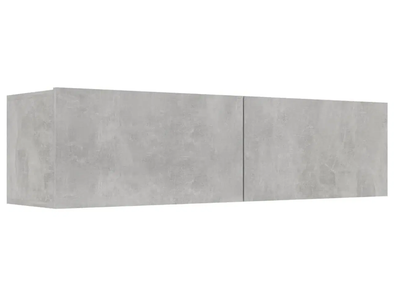 Billede 2 - Tv-bord 120x30x30 cm konstrueret træ betongrå