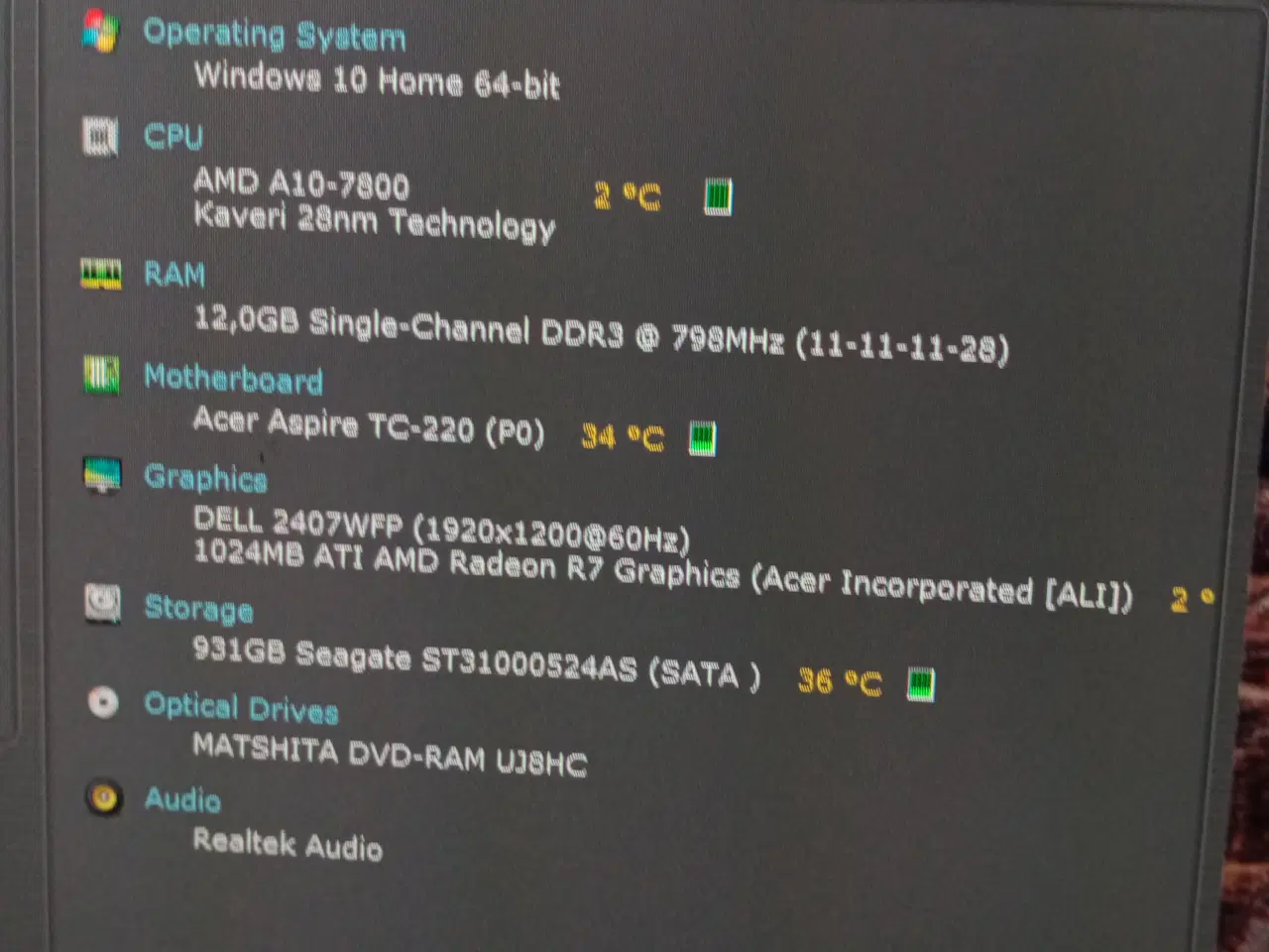 Billede 3 - Acer computer med windows 10