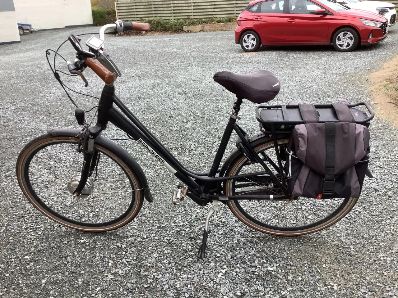 Billede 3 - Elcykel, med flotte læder håndtag