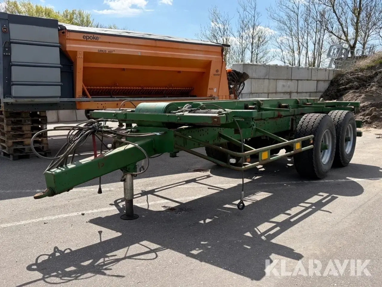 Billede 1 - Vogn med hejs Simmelkær