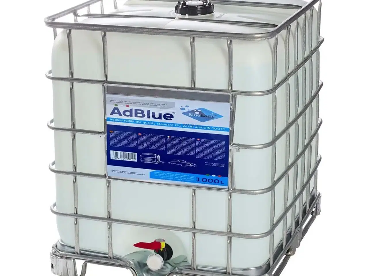 Billede 1 - 1000 liter AdBlue | inklusive IBC CONTAINERE