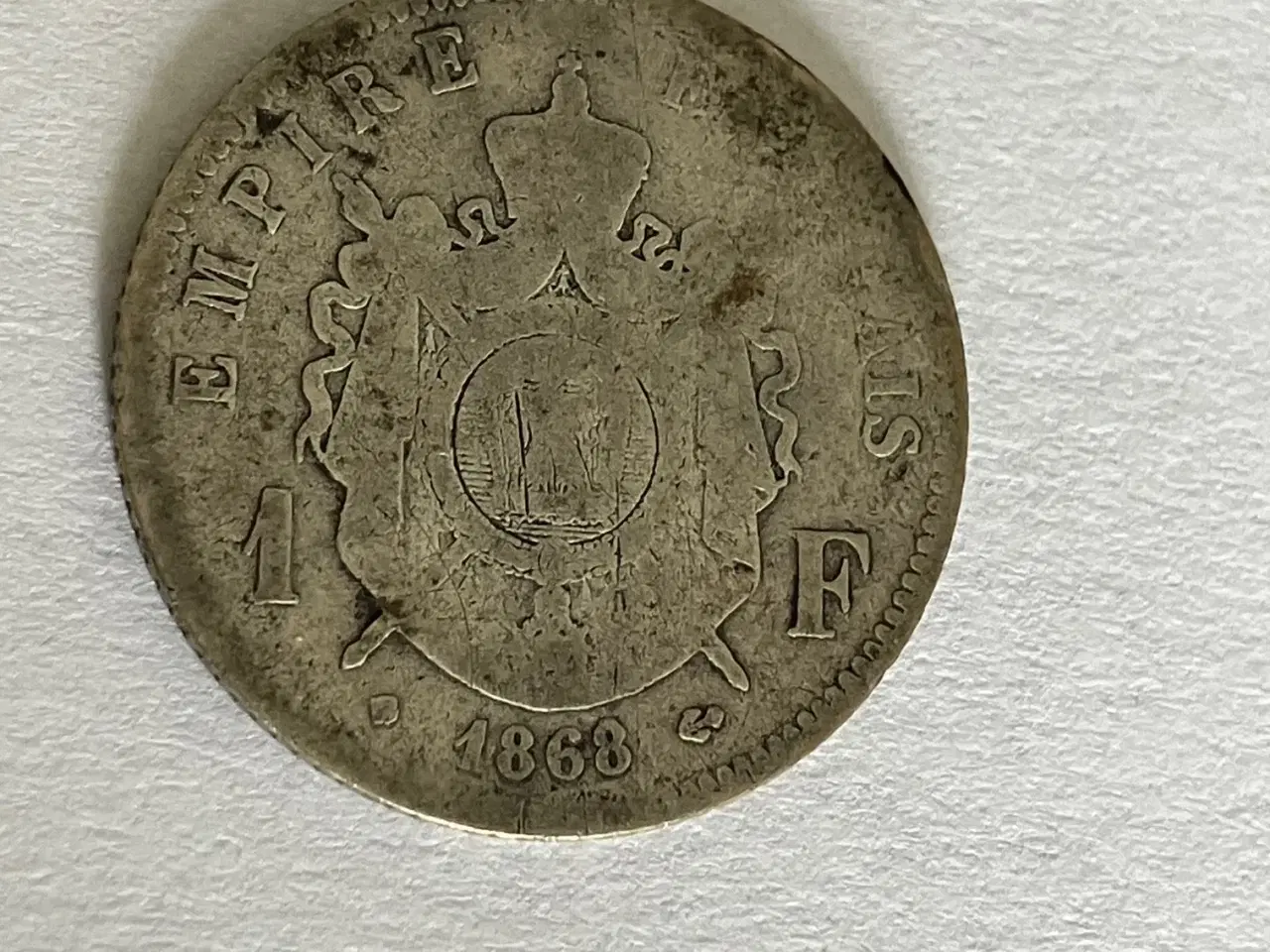 Billede 1 - 1 Franc France 1868