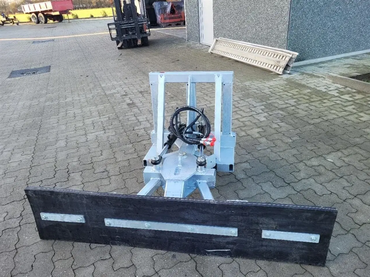 Billede 8 - PM Foderskraber/spalteskraber hydraulisk  180 cm