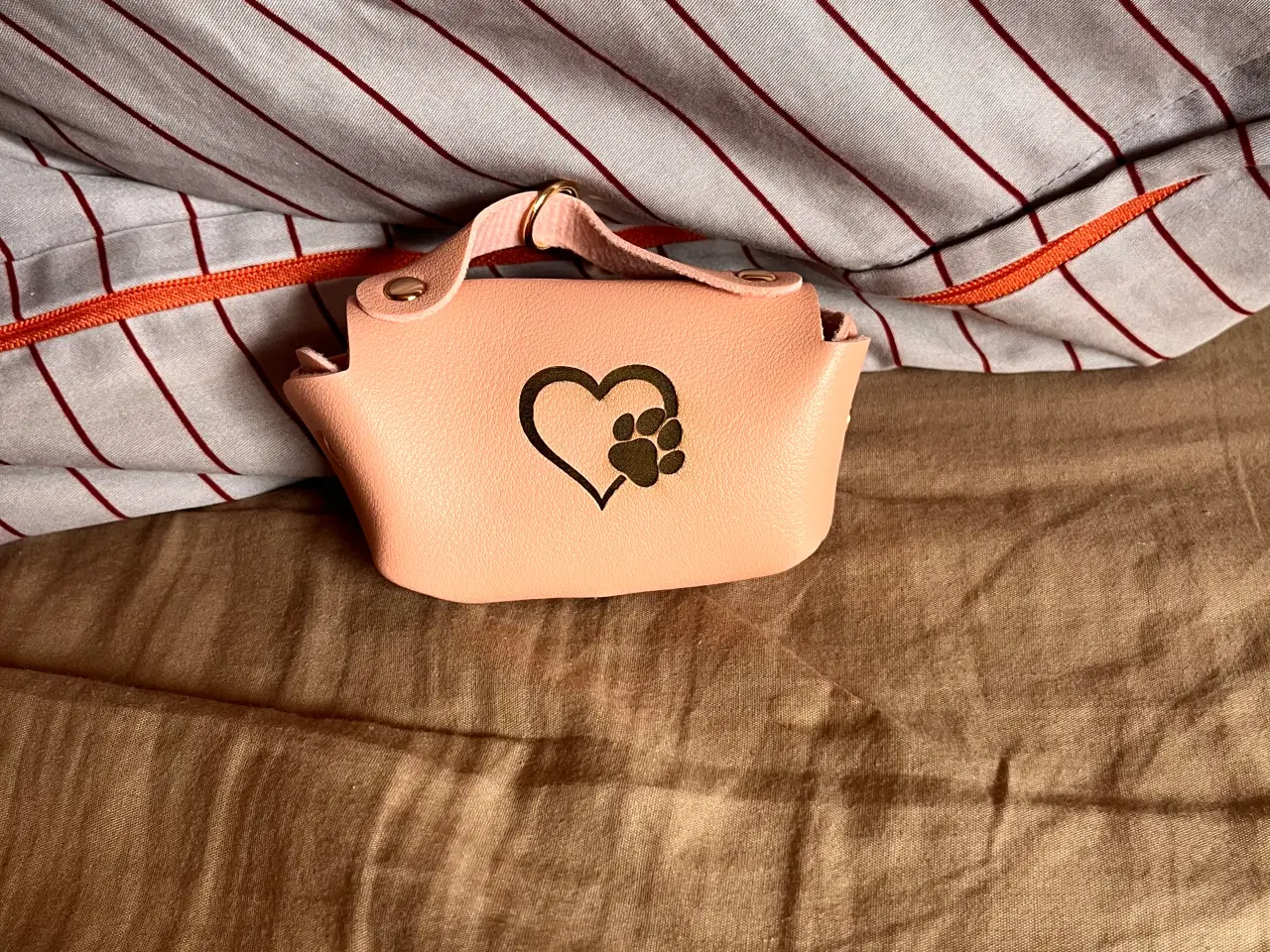 Billede 7 - Personlig Høm høm pose holder med navn