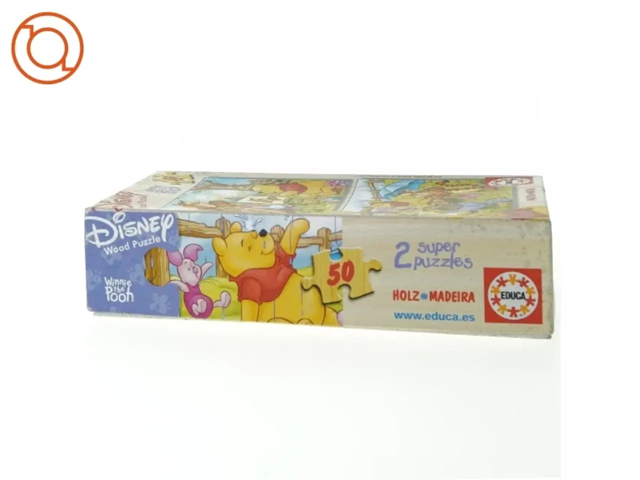 Billede 4 - Winnie the pooh puslespil fra En Duca (str. 25 x 17 cm)