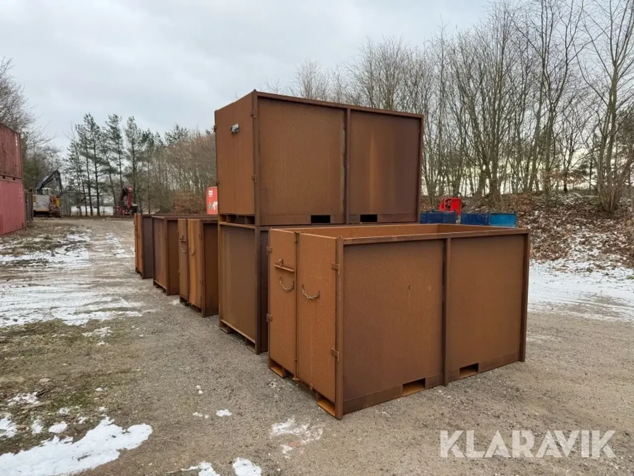 Billede 1 - Containerkasser 6 styk