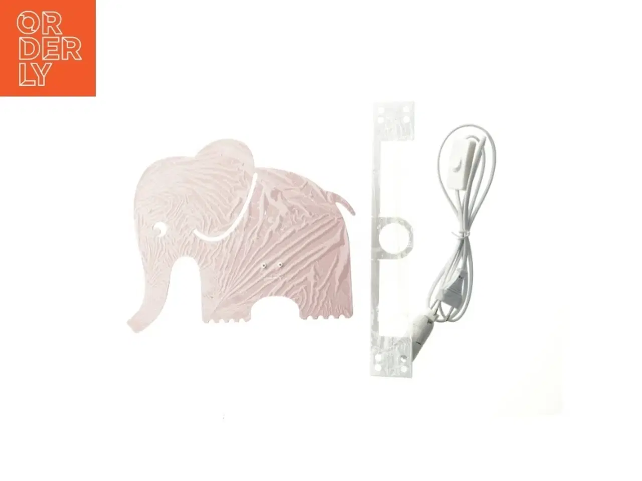 Billede 2 - NY Elefant væglampe fra Roommate (str. 27,5x21,5 cm)