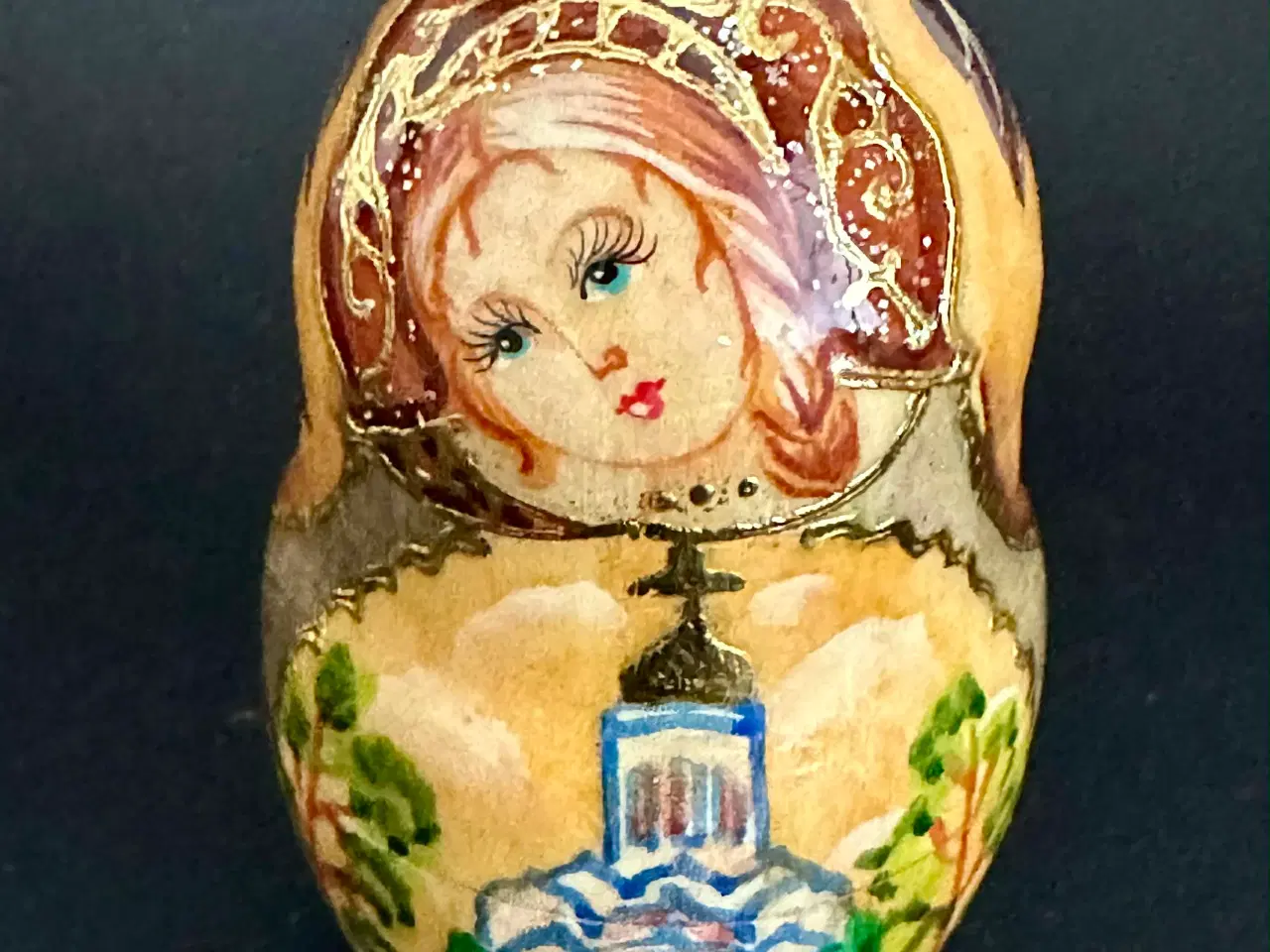 Billede 4 - Retro sæt af 6 ægte traditionelle russiske babushk