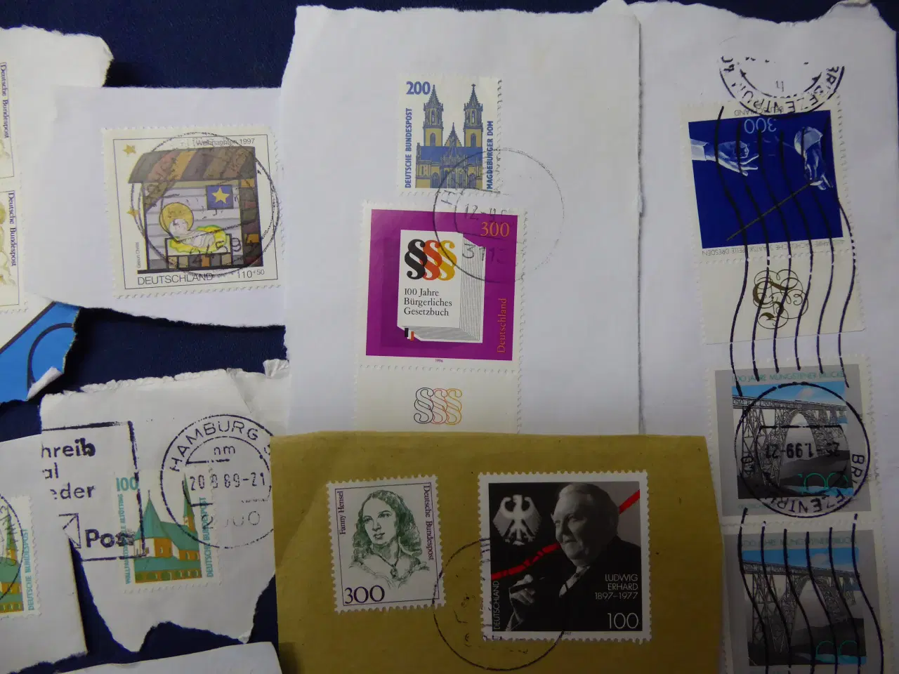 Billede 11 - Danske og udenlandske frimærker fra 1990'erne