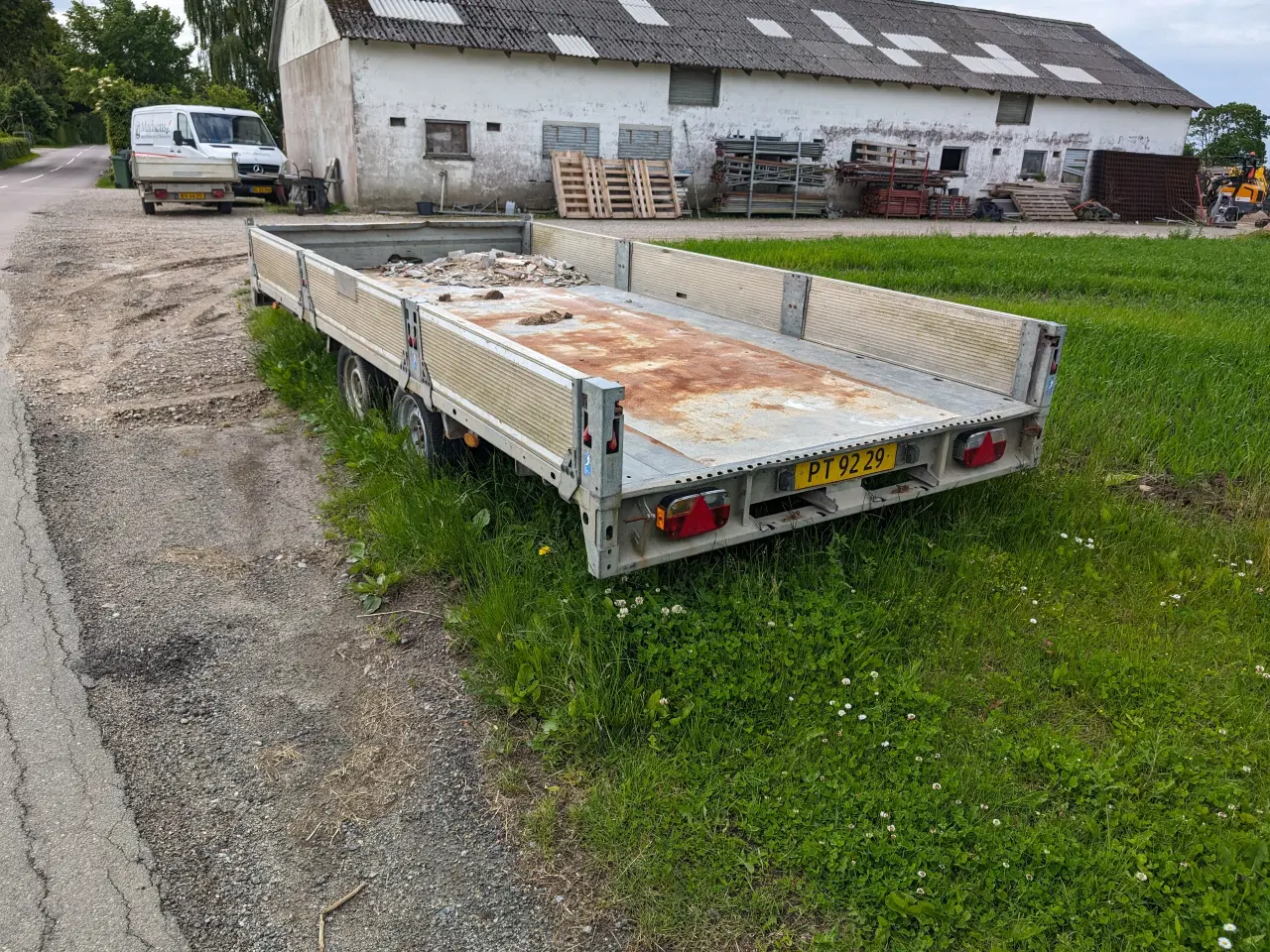 Billede 2 - Ladtrailer 4.5x2m 3500kgs
