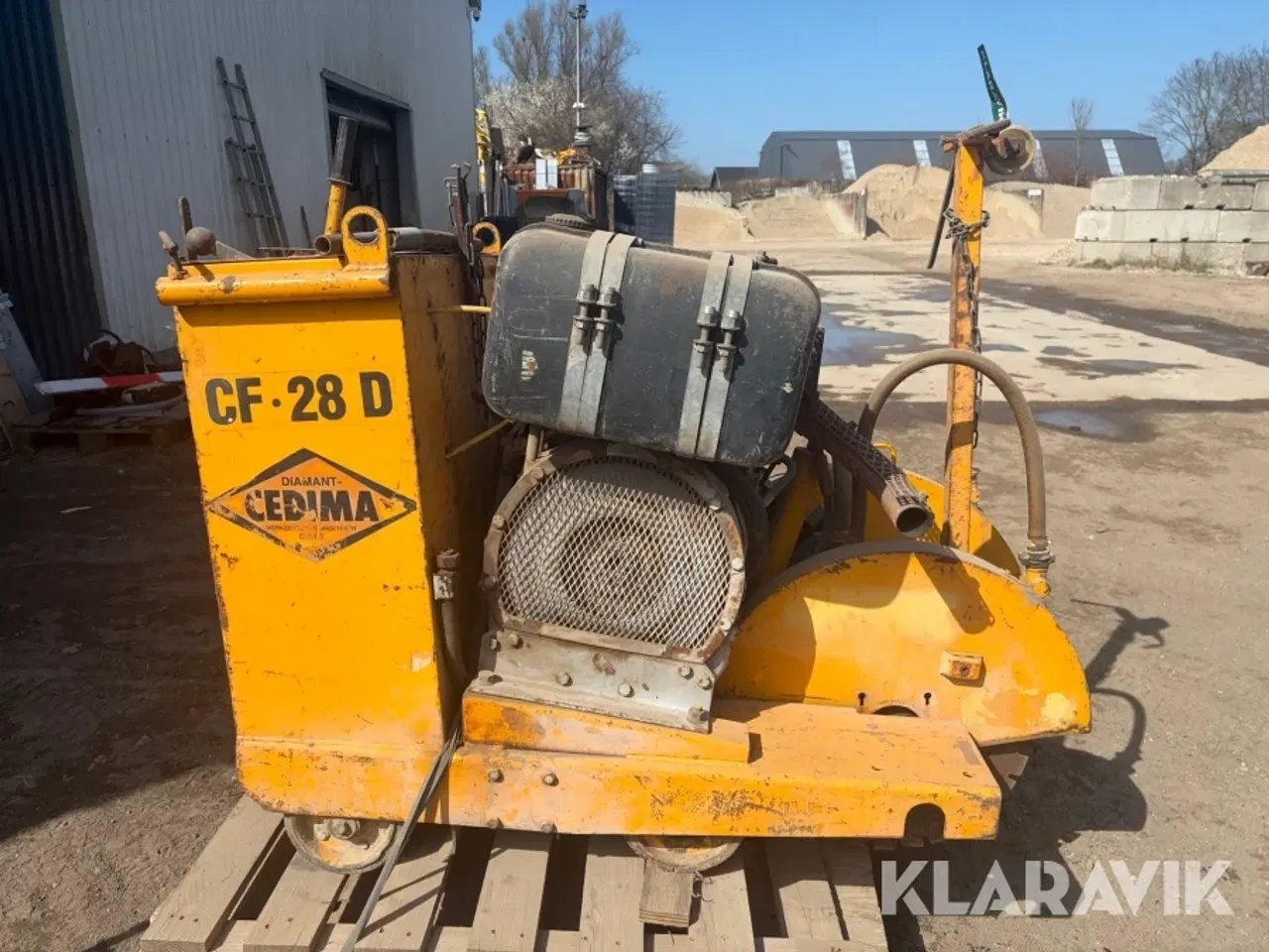 Billede 4 - Asfaltskærer Cedima CF-28 D - dobbelt skærer