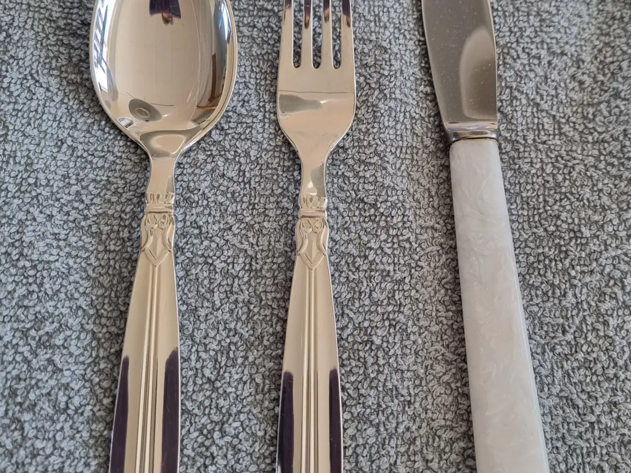 Billede 1 - Sølvplet bestik 12 personer. 