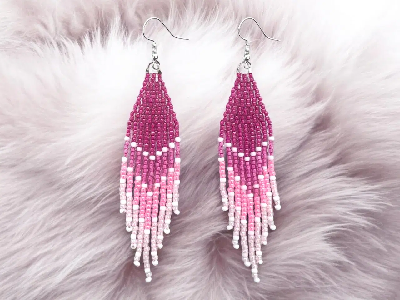 Billede 4 - Grønlandske øreringe, håndlavede 