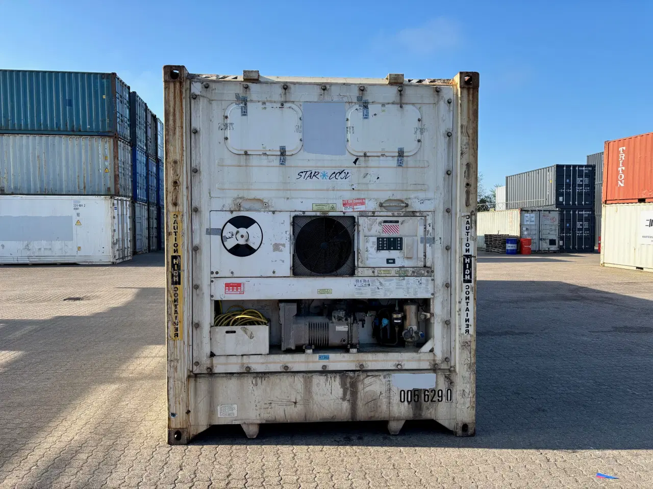 Billede 4 - Brugt 40 fods Isoleret HC container ( Extra Høj ) 