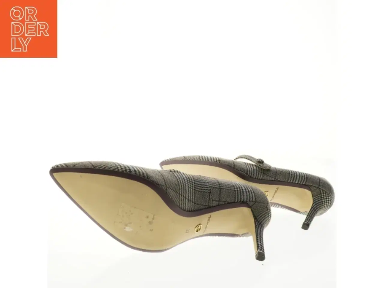 Billede 3 - Tamaris pumps i ternet design fra Tamaris (str. 37)