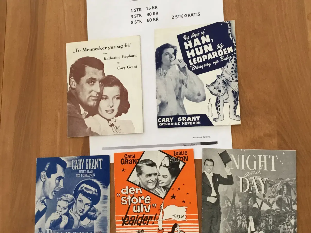 Billede 2 - CARY GRANT - 5 STORE + 5 SMÅ - Se Rabat