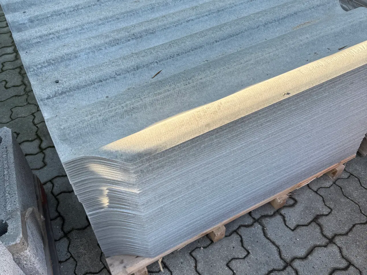 Billede 1 - B9 tagplader grå