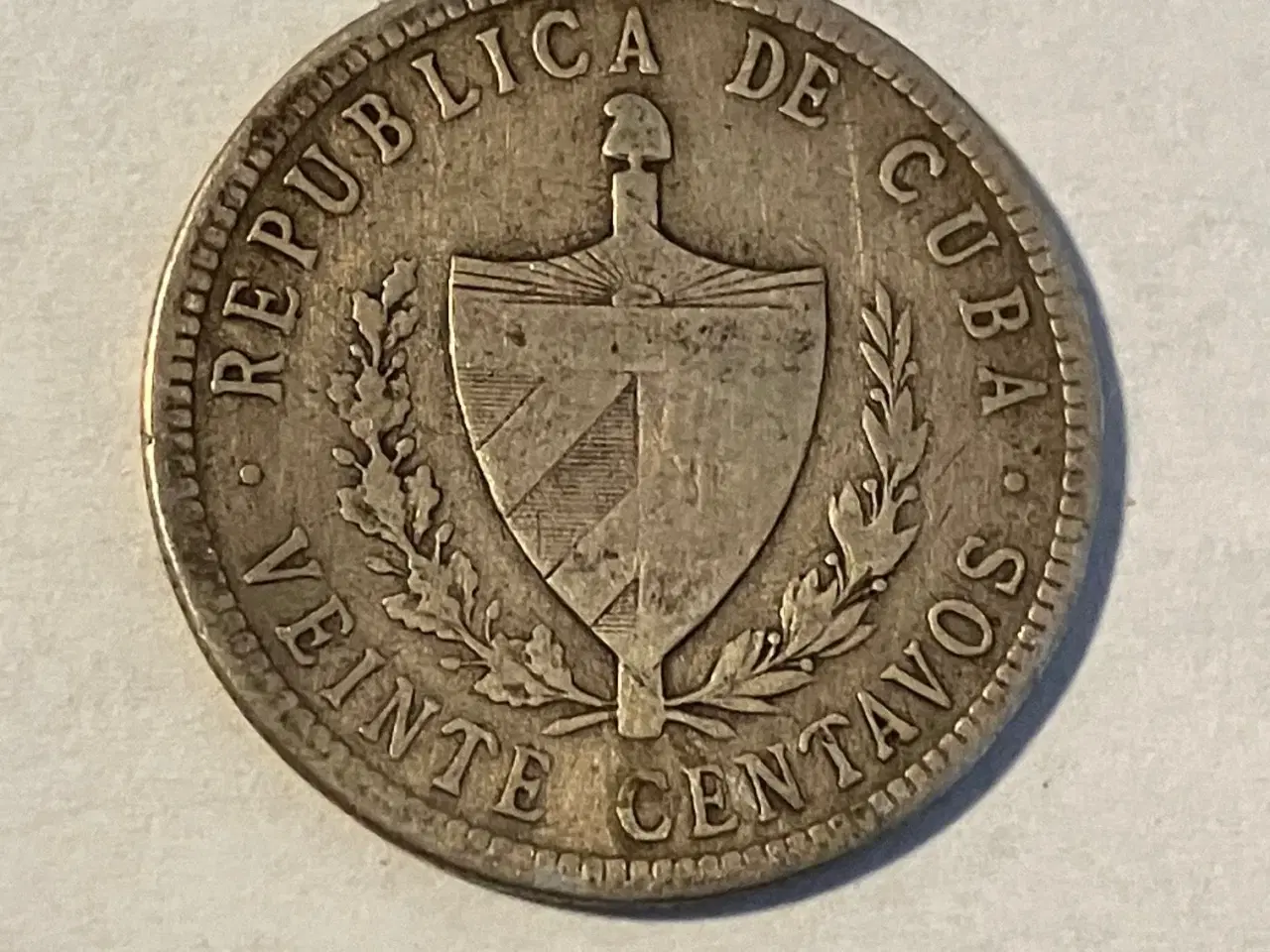 Billede 1 - 20 Centavos 1916 Cuba